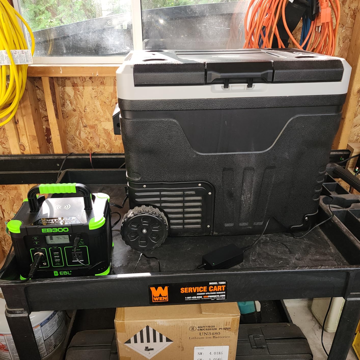 Portable Power Station 500W, 519.48Wh/140400mAh Solar Generator Backup | Lithium Battery Pack Power Supply with 2 AC Outlets, PD 60W USB-C Power Bank for Outdoor RV Camping, Home Outage, Emergency customer photo 1
