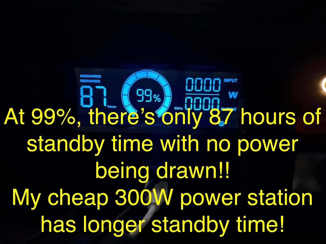 GRECELL 999Wh Solar Generator 1000W Portable Power Station for Outdoor | With 60W USB-C PD Output, 120V Pure Sine Wave AC Outlet Home Camping Travel Hunting Backup Lithium Battery (Peak 2000W) customer photo 2