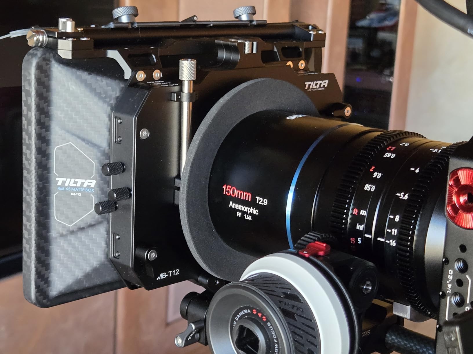 Tilta Pocket Follow Focus | Precise Focus Ring with A/B Stops | Fluid Damping System | 15mm Rod & Rod Holder | Works with Most Cameras & Lenses | Lightweight, Comfortable, and Compact Design (FF-T07) customer photo 1