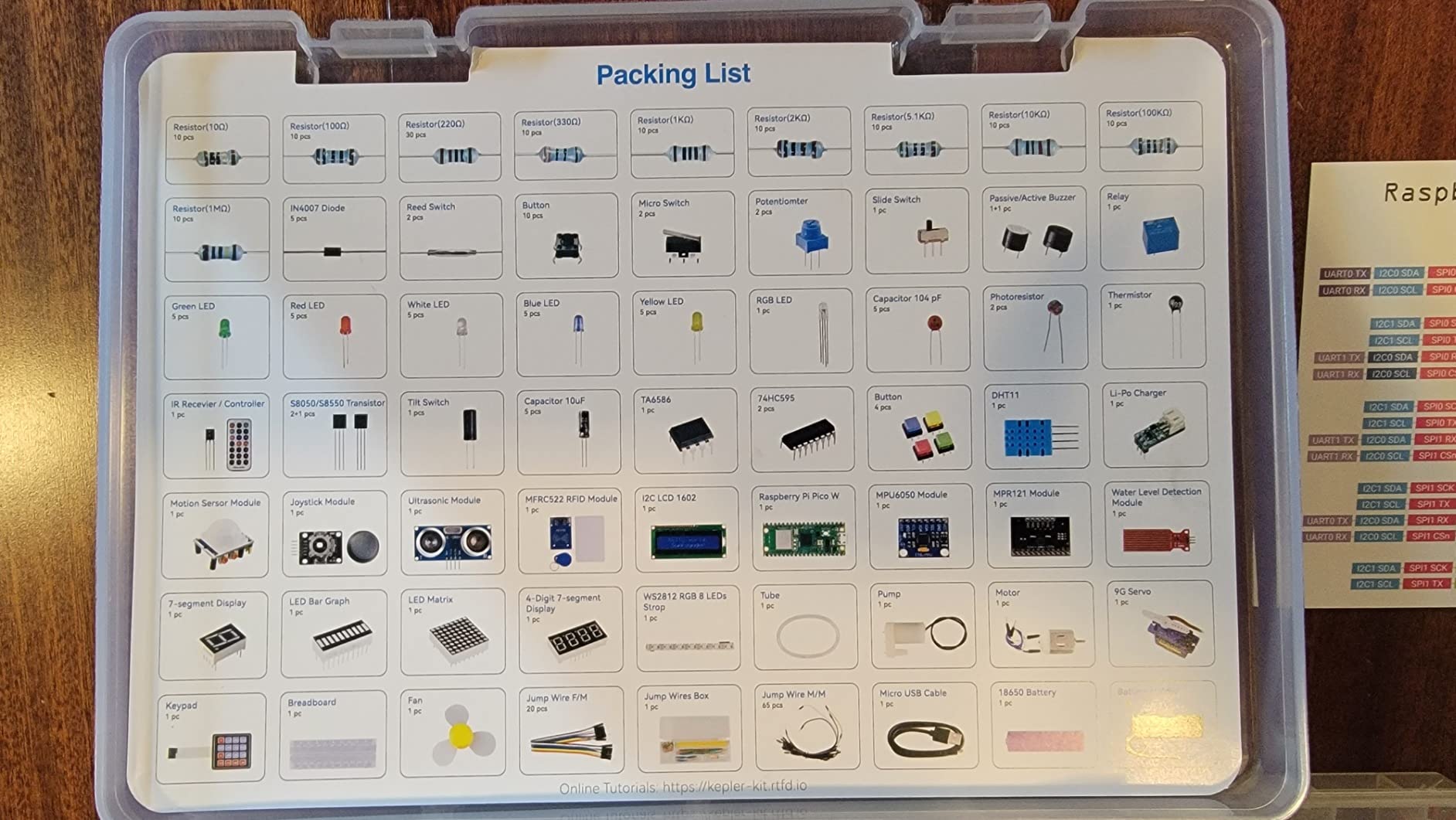 SunFounder Raspberry Pi Pico W Ultimate Starter Kit with Online Tutorials, RoHS Compliant, 450+ Items, 117 Projects, MicroPython, C/C++ (Compatible with Arduino IDE) customer photo 1