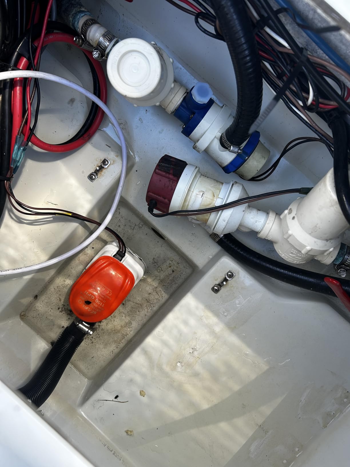 SEAFLO 06 Series Automatic Submersible Bilge Pump - 1100 GPH, 12V, 1-1/8
