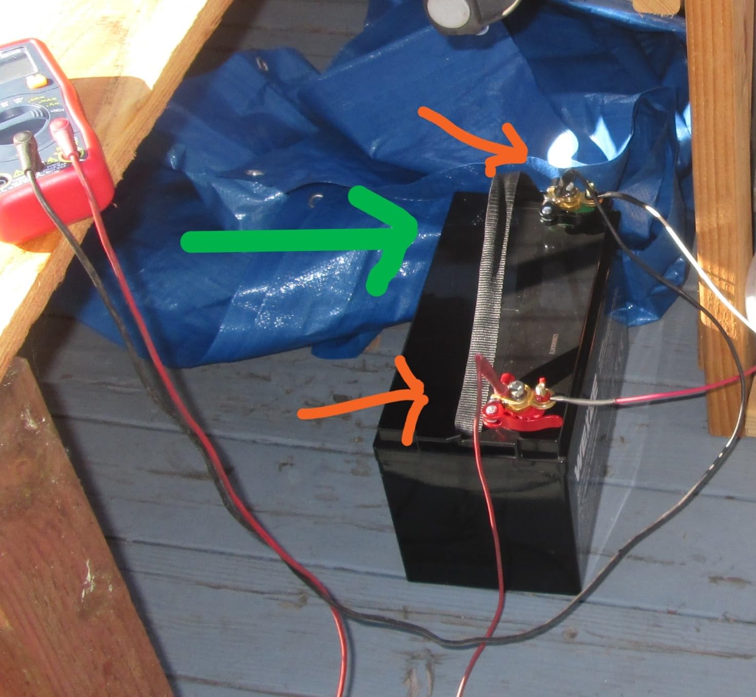 WEIZE 12V 100Ah Deep Cycle Battery, Group Size 31 Battery for RV, Solar, Camping, Cabin, Marine and Off-Grid System, 1150A Max Discharge Current, 3% Self-Discharge Rate customer photo 2