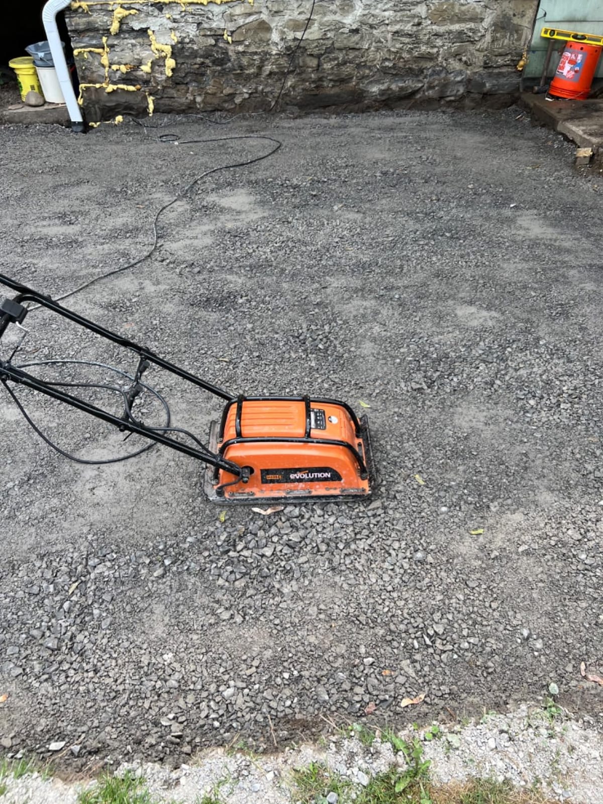 Evolution Hulk Electric Plate Compactor - Ideal For Levelling Pavement, Artificial Turf Ground Preparation, Patio, Blockwork, Sand, Soil & More customer photo 1