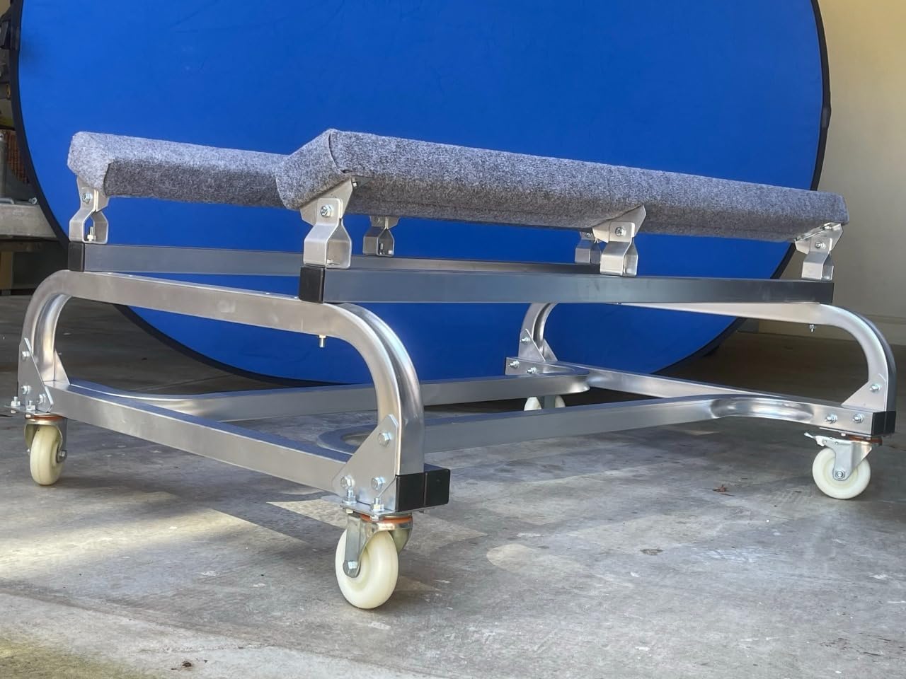 Jet Ski Dolly 1300 lb - Anchor-Man Heavy-Duty Galvanized PWC Stand with 4 Swivel Casters & 2 Brakes, Adjustable Bunks for Jet Skis & Small Boats customer photo 1
