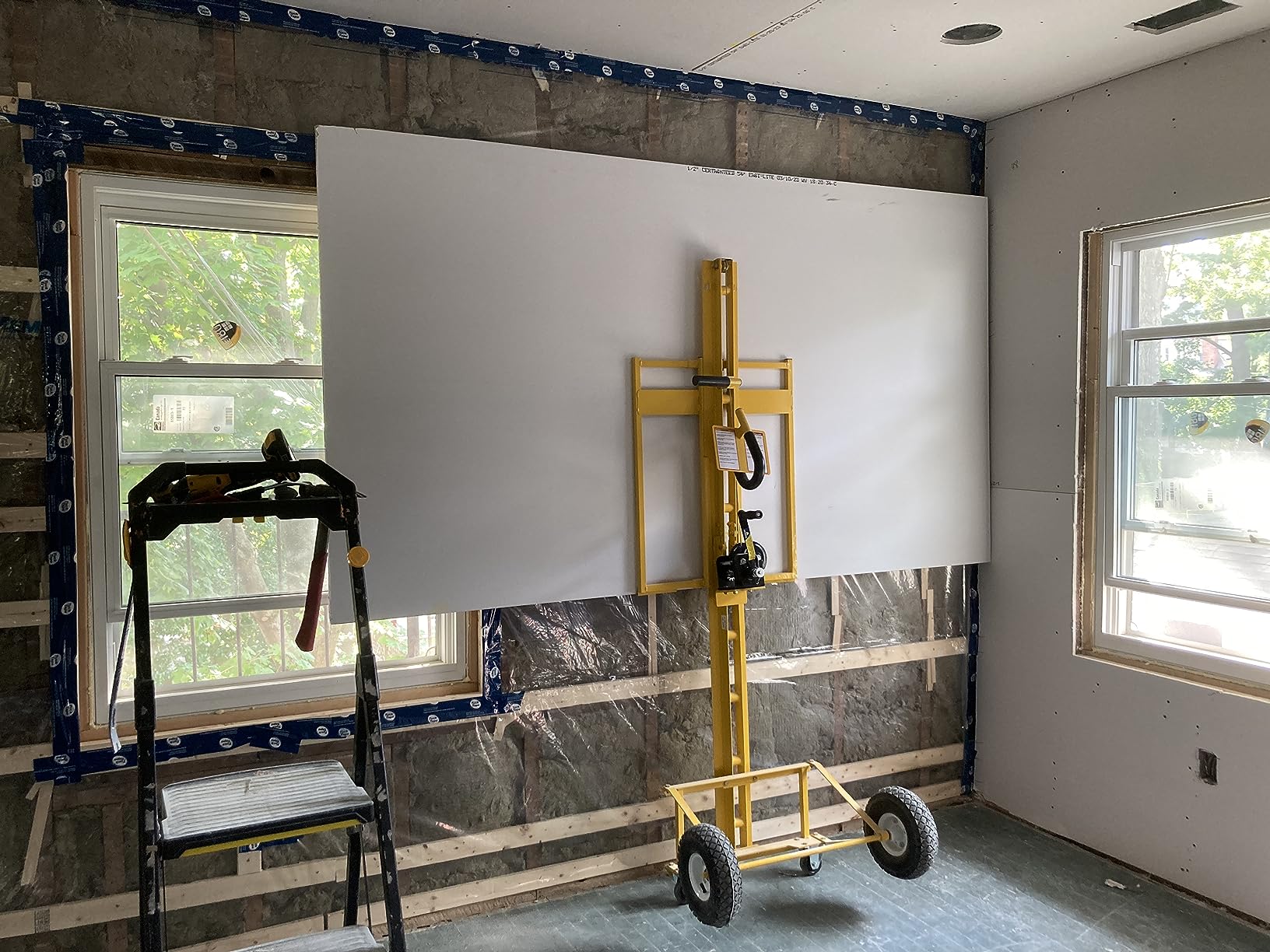 PANELLIFT HANGPRO Drywall Lift for Walls Model 100, 10' 150 lbs Capacity, one Person Drywall Installation, sheetrock Installation, Hang Drywall, Easy Transport customer photo 1