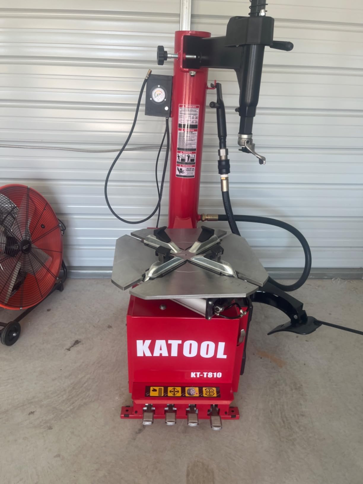 KATOOL Tire Changer Wheel Balancer Combo 2.0HP 110V tire auto Repair Machine kit KT-T810&KT-B700 Motorcycle tire Changer customer photo 2