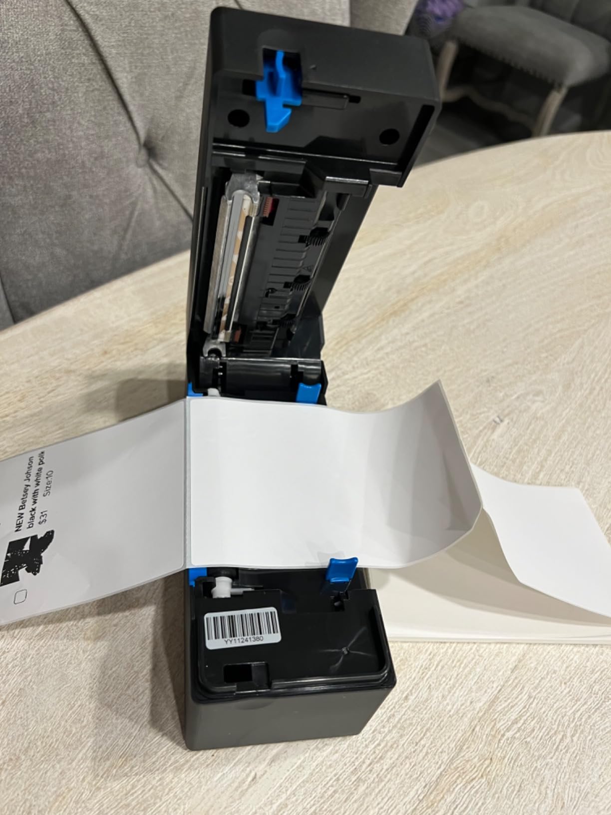 Nelko Bluetooth Thermal Shipping Label Printer, 4x6 Thermal Label Printer | Compatible with iPhone, Android, Windows & Mac, Amazon Shopify Etsy UPS customer photo 2