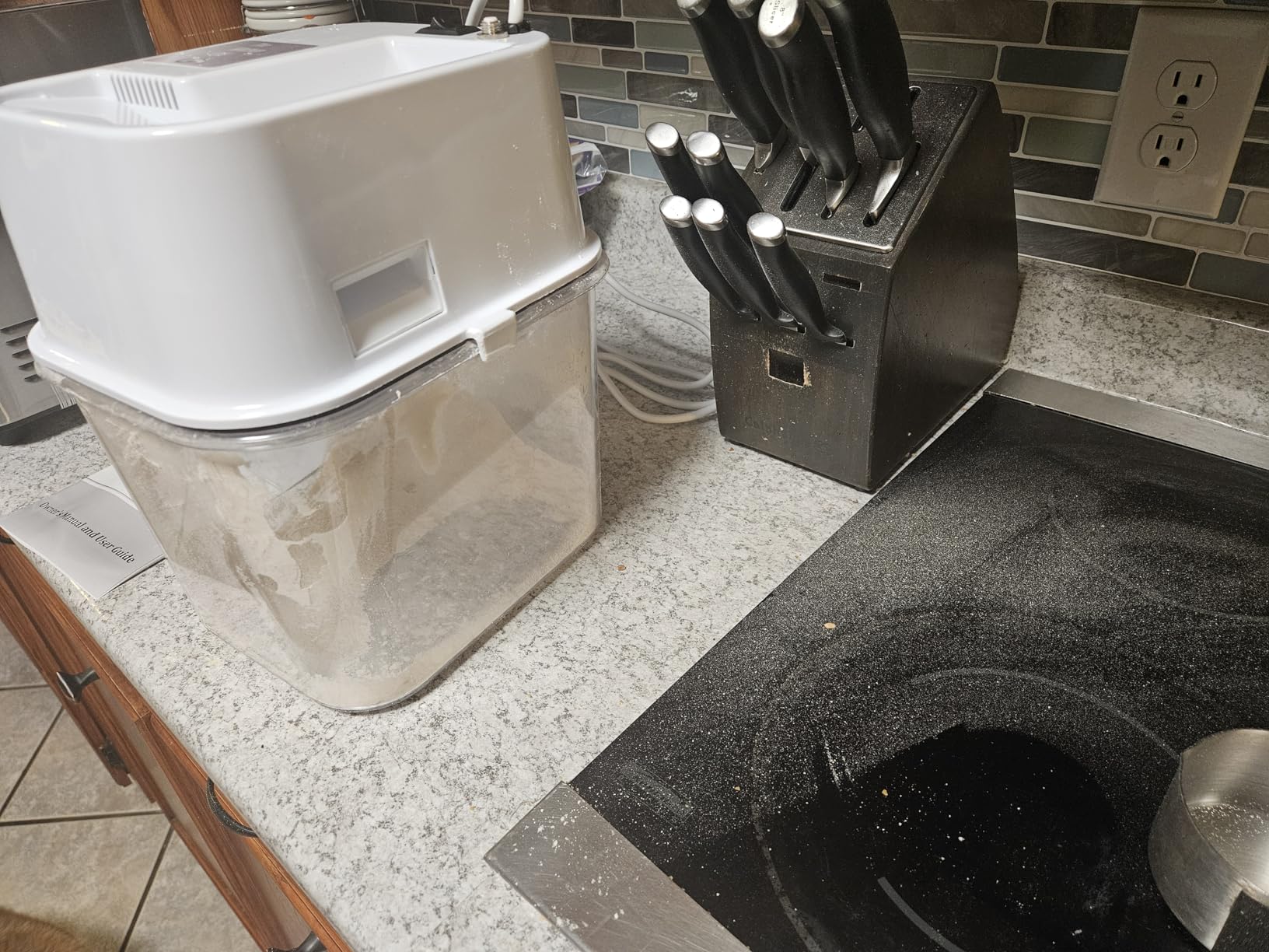 The Kitchen Mill - Electric Grain Mill - High Speed Wheat, Corn, & Grain Grinder, Flour Mill - Assembled in the USA - Stainless Steel Milling Chamber customer photo 1