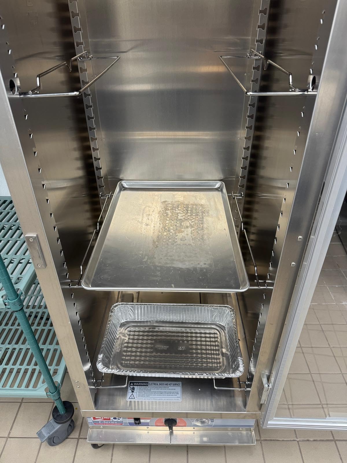 METRO C5 E-Series Hot Holding and Proofing Cabinet, 24 Pan Full Height Commercial Food Warmer, 2000W Convection Heated Cabinet with Clear Door, NSF UL, for Restaurants, Catering, Food Trucks customer photo 1
