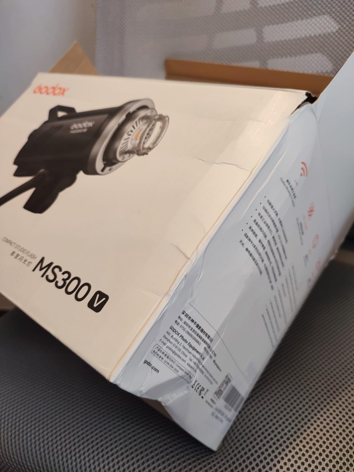 Godox MS300V 300W Compact Studio Strobe Flash Light - MS300 Upgraded Ver. customer photo 2