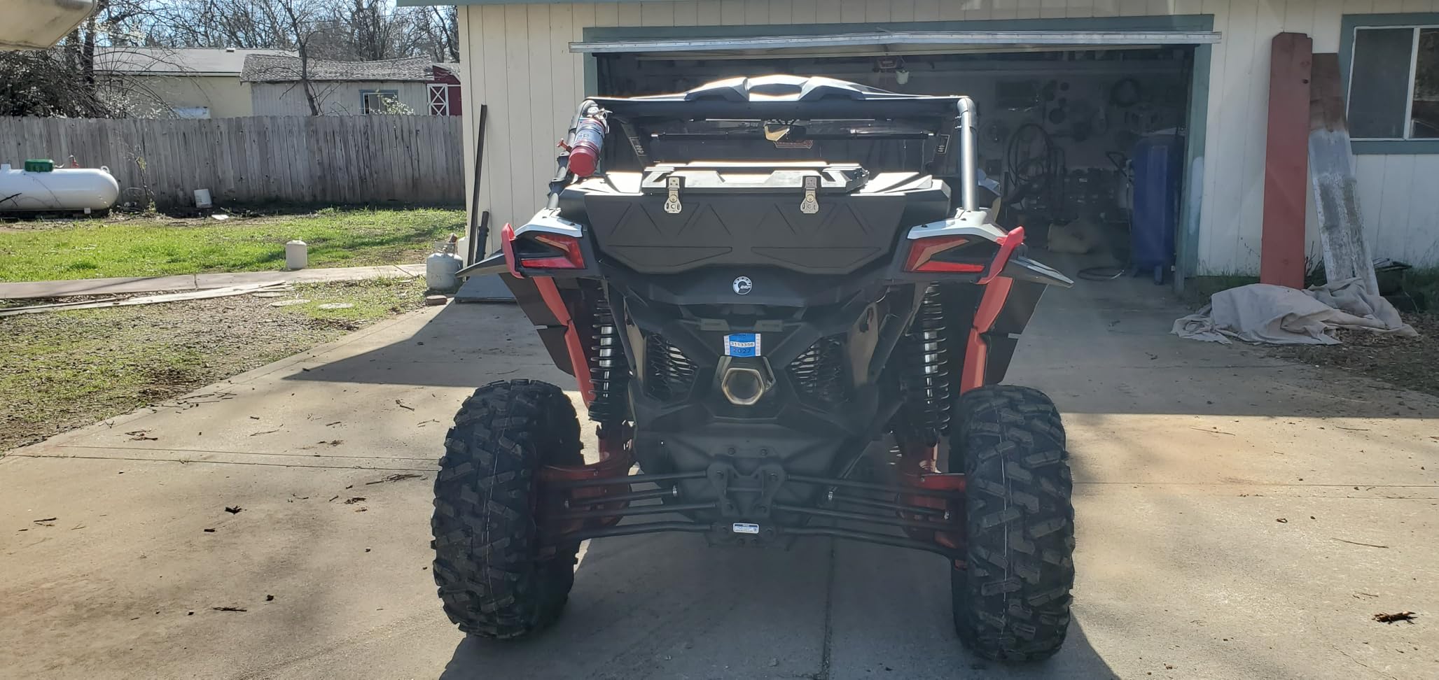 Rough Country Rear Bed Cargo Box for Can-Am Maverick X3 (2 & 4-Seat Models) - 45-Gallon Storage Capacity, Watertight Seal, High-Impact UV-Resistant, Lockable Latches customer photo 2