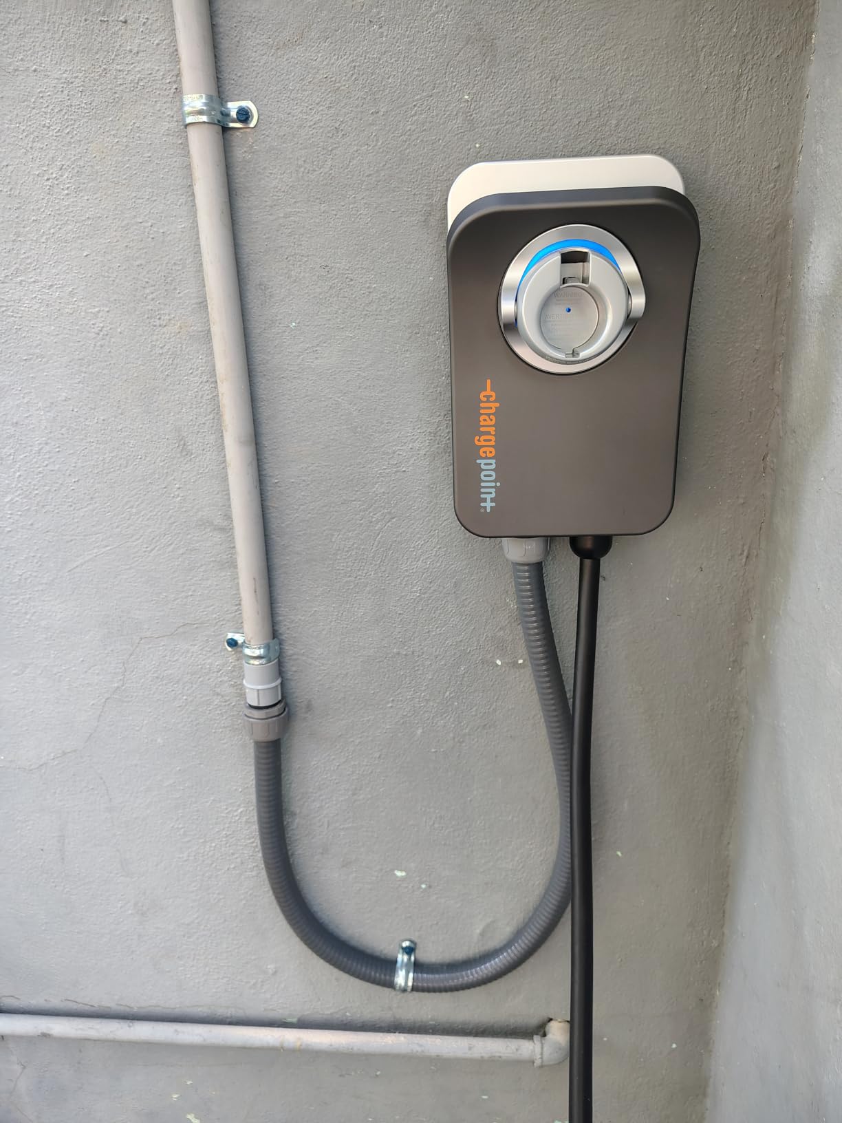 ChargePoint HomeFlex Level 2 EV Fast Charger, J1772, Smart, Hardwired, 50A | For Electric Cars, Adds Up to 37 Mi/Hr, WiFi App Control, 23-Ft Cable, Adjustable 16-50A, Indoor/Outdoor Rated, Energy Star customer photo 1