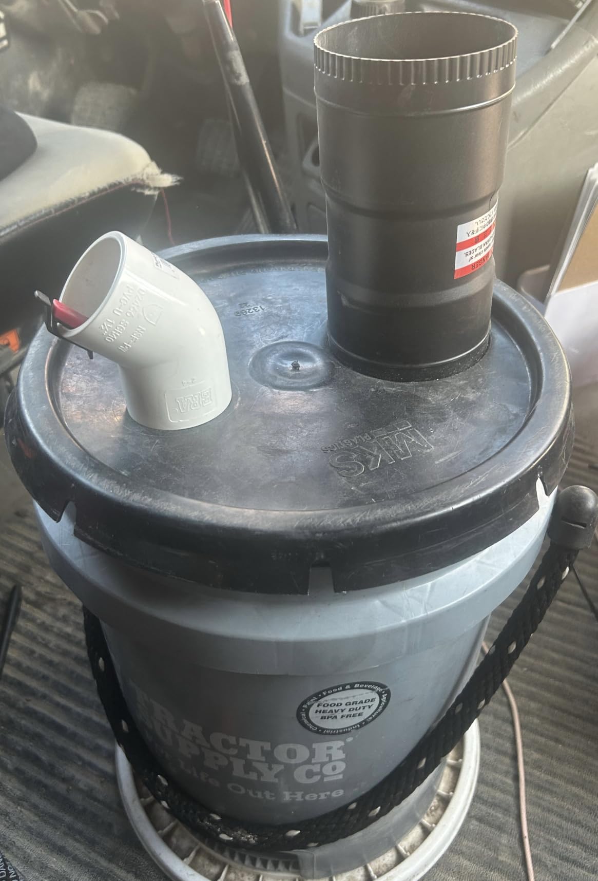 Hon&Guan 4 Inch Inline Booster Duct Fan with Speed Controller - 130 CFM Airflow with 6W Ultra-Low Power and Low Noise customer photo 2