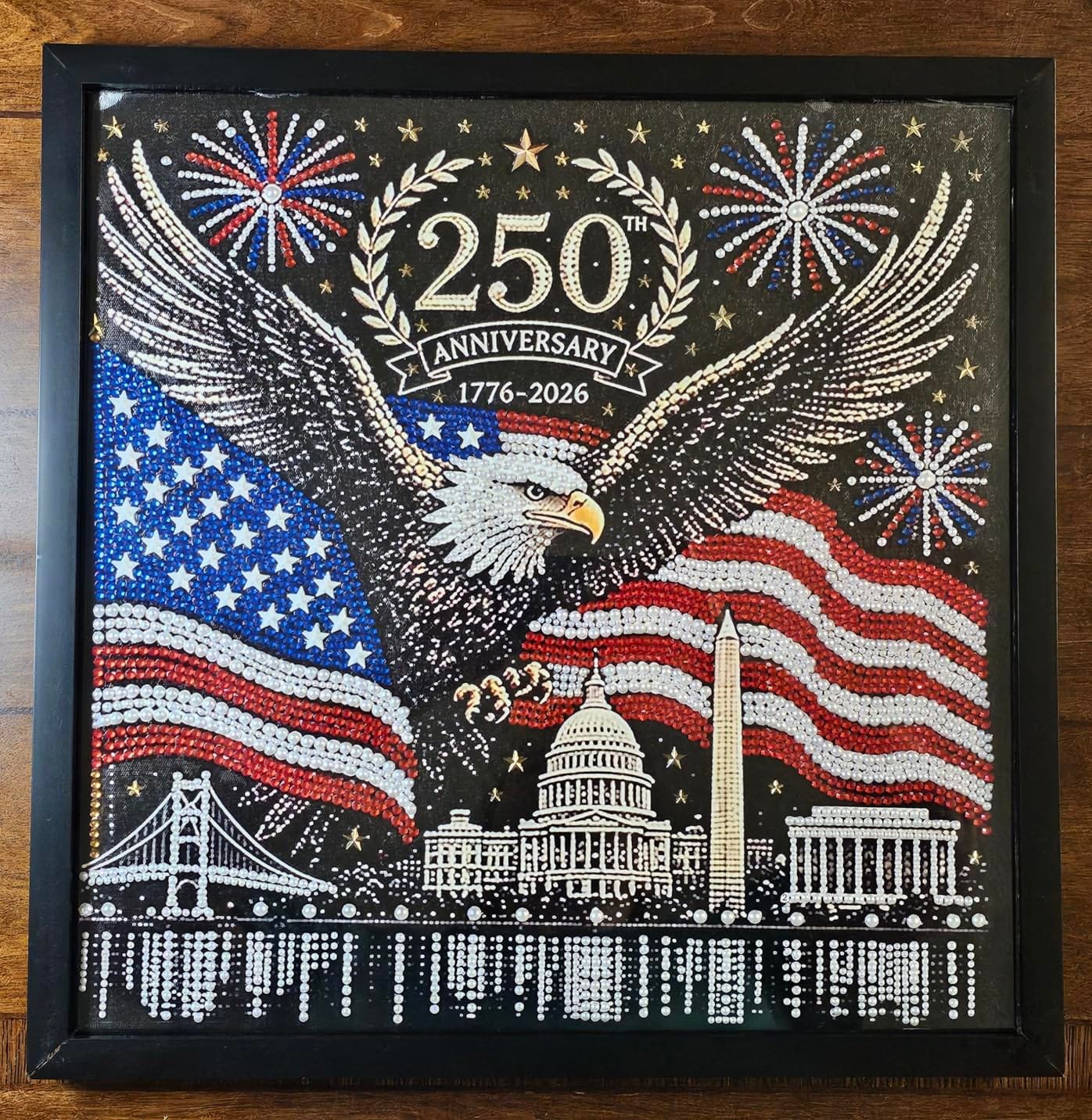 Americanflat 27x40 Poster Frame - Slim Molding - Black customer photo 1