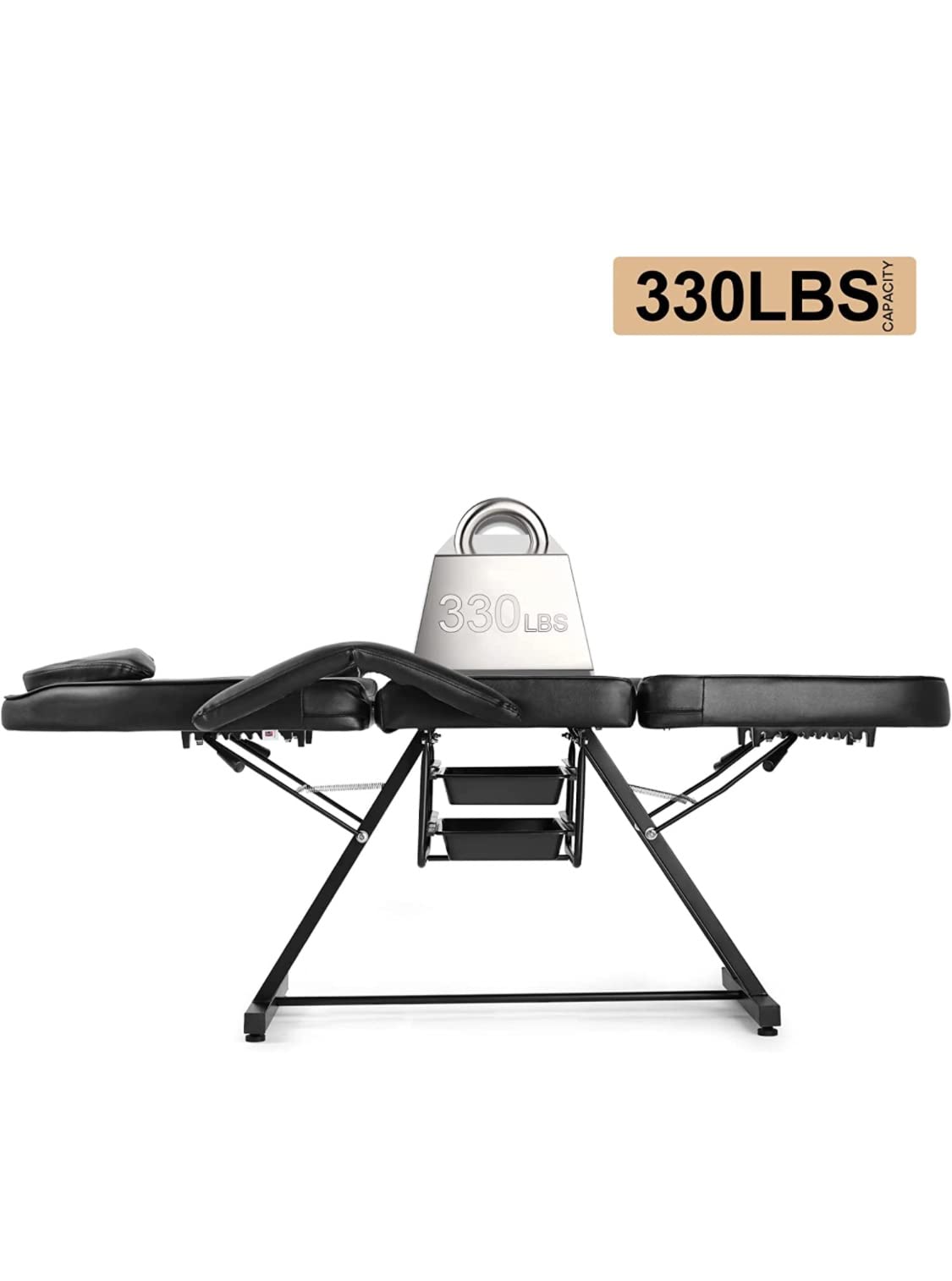 Artist hand Hydraulic Facial Table Tattoo Chair Massage Bed Adjustable Professional for Esthetician Beauty Spa Lash Bed for Eyelash Extensions Salon Equipment Barber Chair Salon Chair (Black) customer photo 2