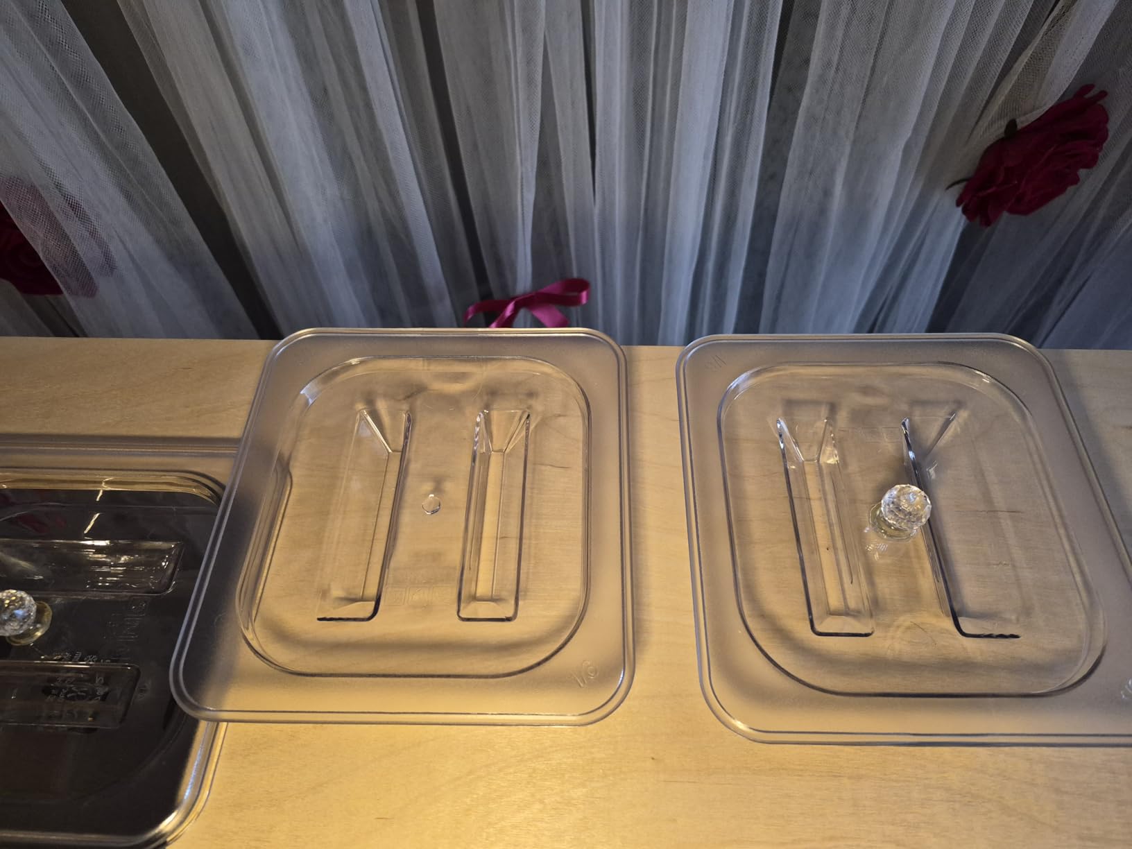 12-Pack NSF Polycarbonate Food Pans with Lids 1/6 Size 4 Deep Clear - Dishwasher Safe Commercial Food Storage Containers for Prep Tables Buffet Salad Bar Restaurant customer photo 2