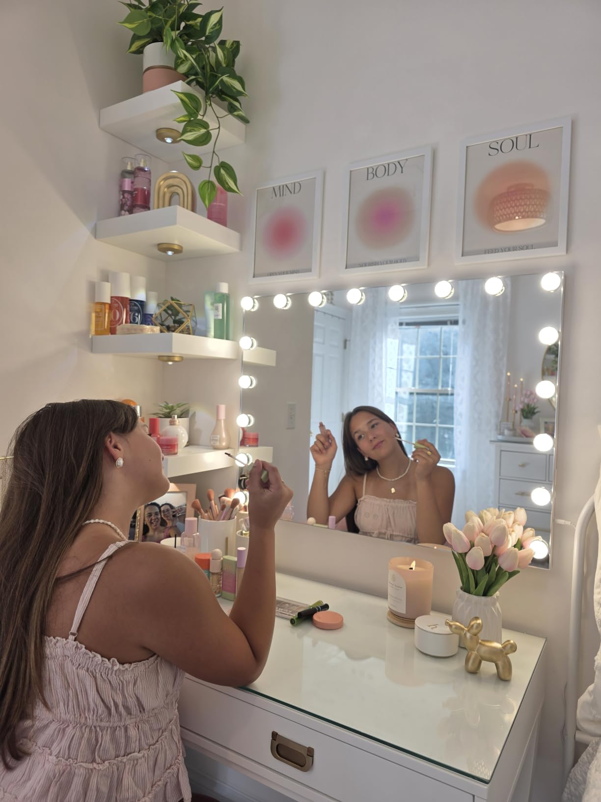 Ratsamee Hollywood Vanity Mirror with Lights, 23