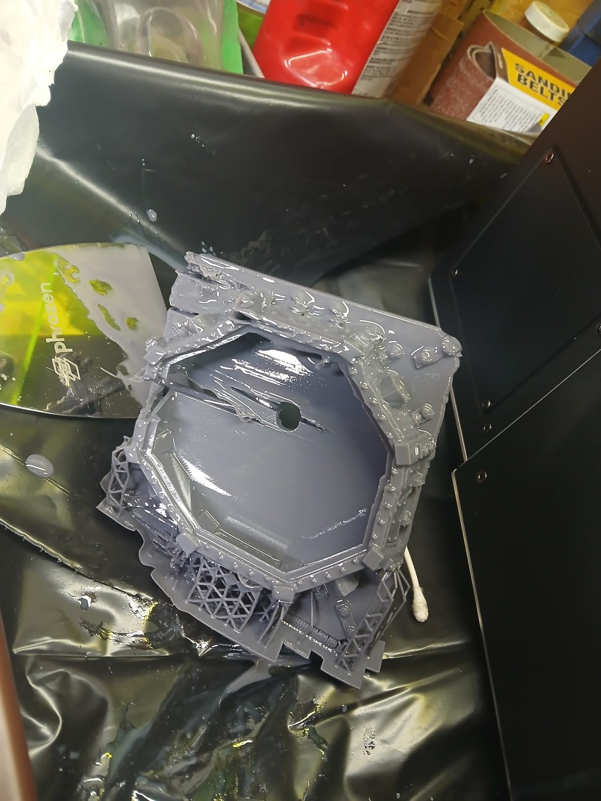 Sonic Mega 8K S LCD/MSLA Resin 3D Printer, 43 µm High Resolution, 15 inch Mono LCD Screen, Fast Production Accurate Details, Large Printing Size L12.99xW7.28xH11.81 Printing Volume customer photo 2