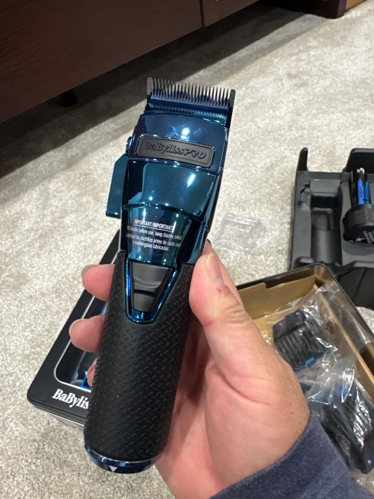 BaBylissPRO FXONE Professional Cordless Clipper - Beard Trimmer for Men, Professional Stylist & Barber Clippers customer photo 2