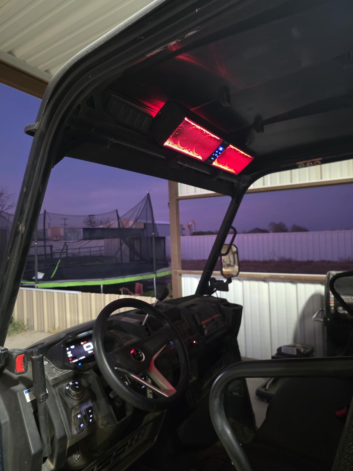 KEMIMOTO 6-Speaker Metal UTV Sound Bar Compatible with RZR Can-Am Golf ATV | 25-inch, IP65 Water Resistant, Fits 1.25-2 inch Roll Bar, Clear Audio SxS Soundbar customer photo 1