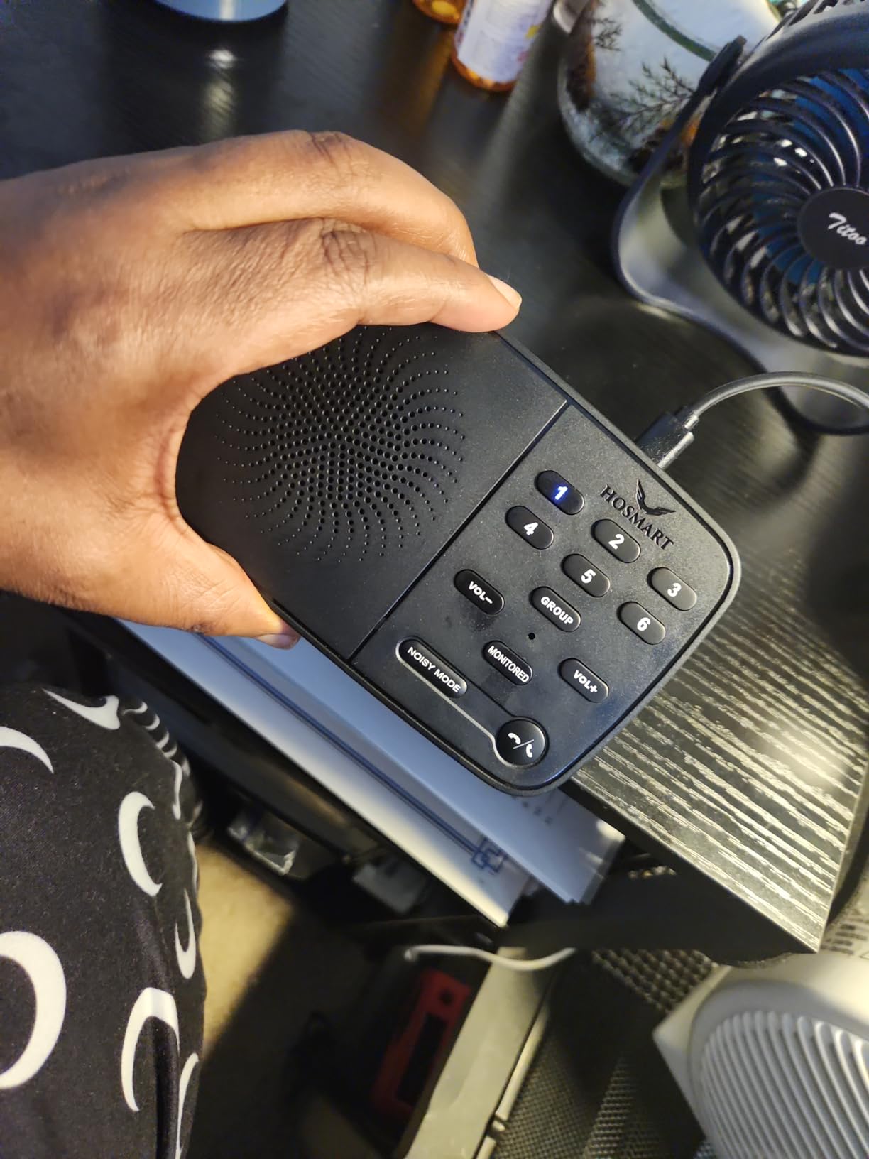Hosmart UltraSpeak Pro Intercoms Wireless for Home, 2025 Two-Way Intercom | Full Duplex Wireless Intercom System for Home Use, House Intercom System for Business with 1200 Feet Range (2 Stations) customer photo 1