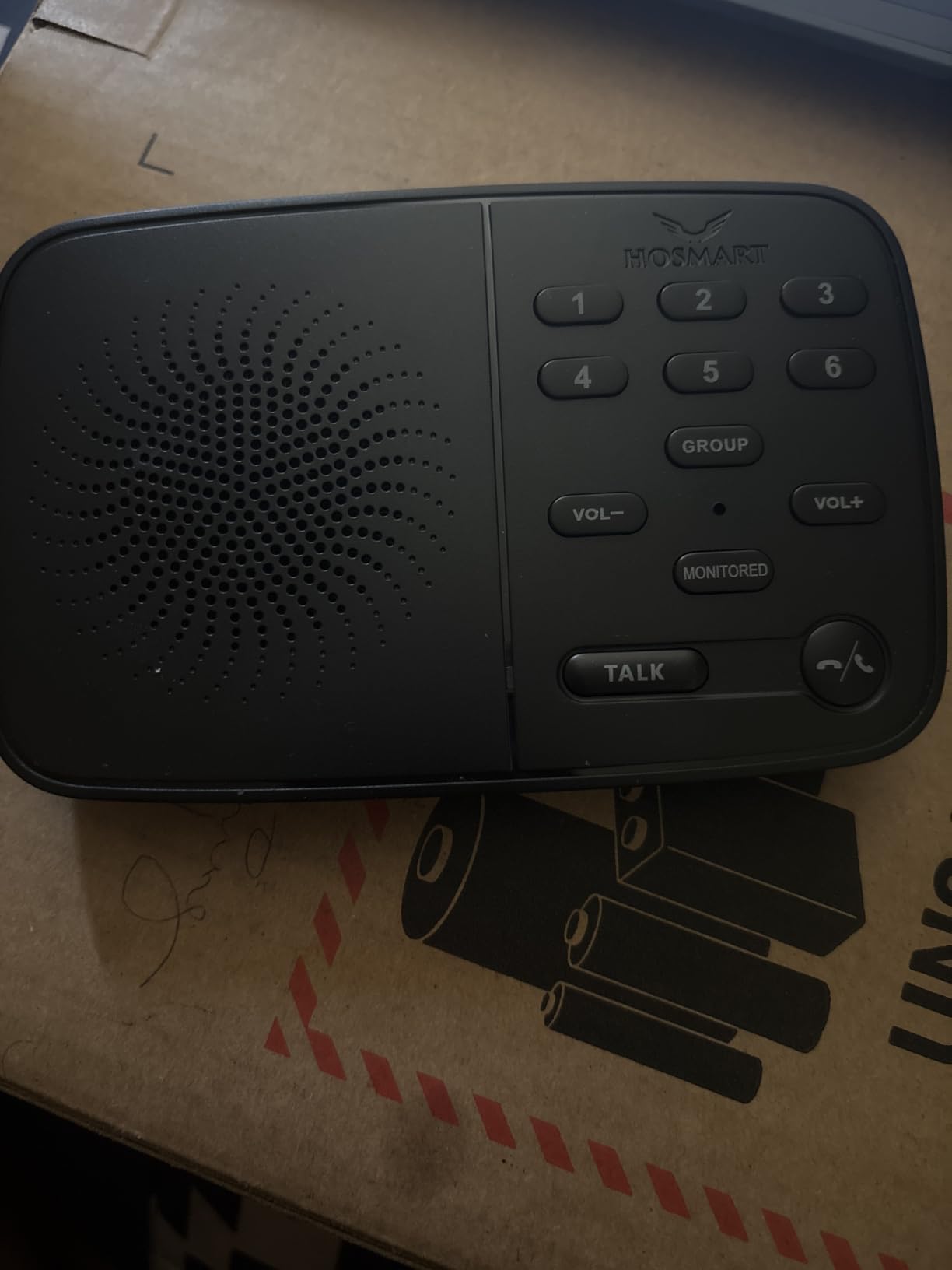 Hosmart UltraSpeak Pro Intercoms Wireless for Home, 2025 Two-Way Intercom | Full Duplex Wireless Intercom System for Home Use, House Intercom System for Business with 1200 Feet Range (2 Stations) customer photo 2