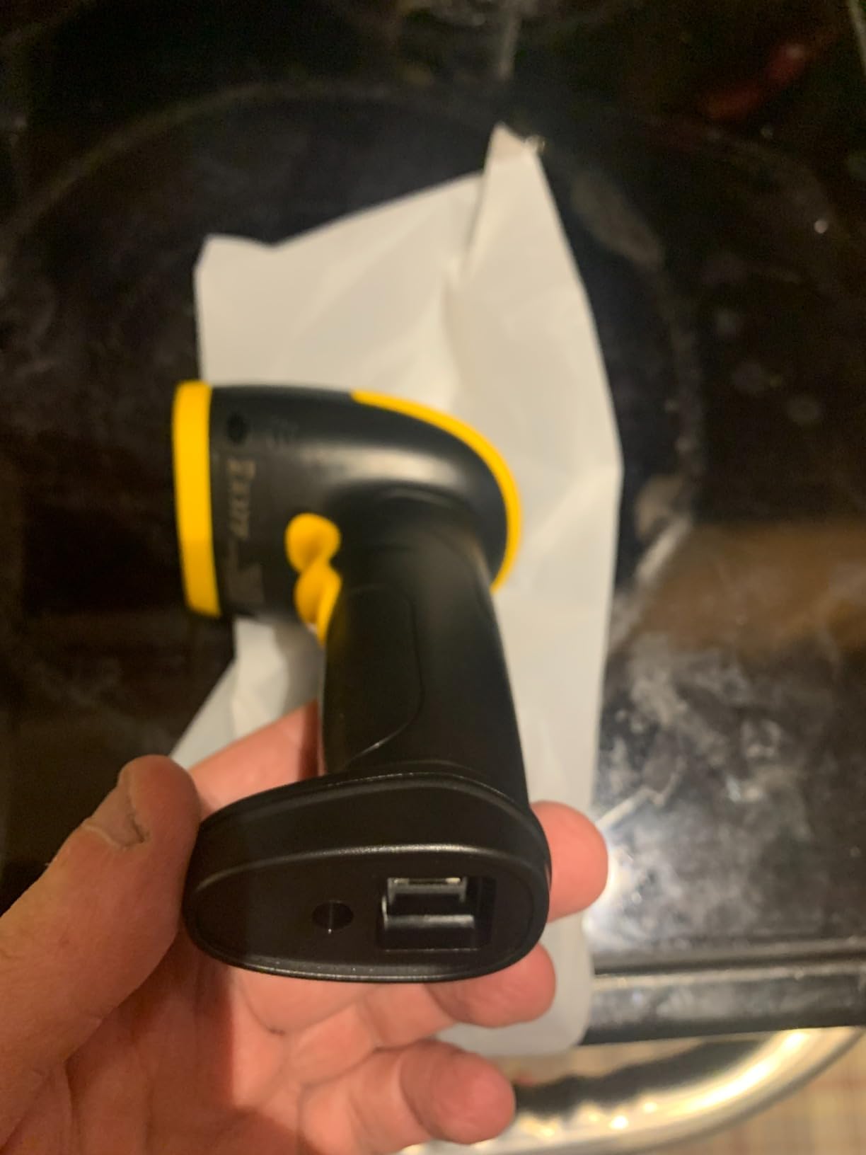 Inateck 1D Barcode Scanner, Wireless Bluetooth Handheld, 2000mAh Battery, USB Wired Mode, APP & SDK Configuration, 3-Month Battery per Charge customer photo 2
