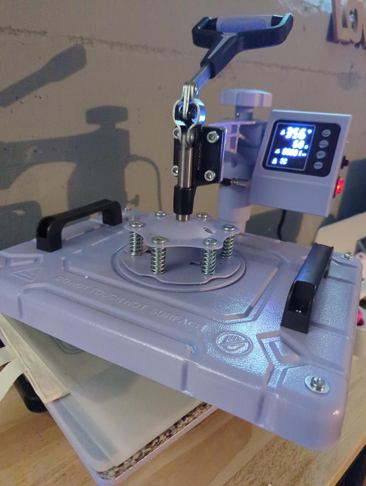 Slendor 12x15 Inch 5 in 1 Swing Away Heat Press Machine for T Shirts | For DIY Creators & Small Businesses, Create Custom T-Shirts, 30oz Tumblers, Hats, Plates & Gifts with Even Heat & Pressure customer photo 2