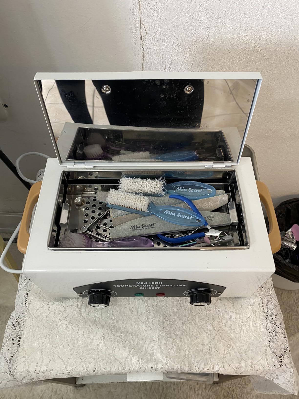 Mini High Temperature Autoclave Machine with Timer customer photo 1