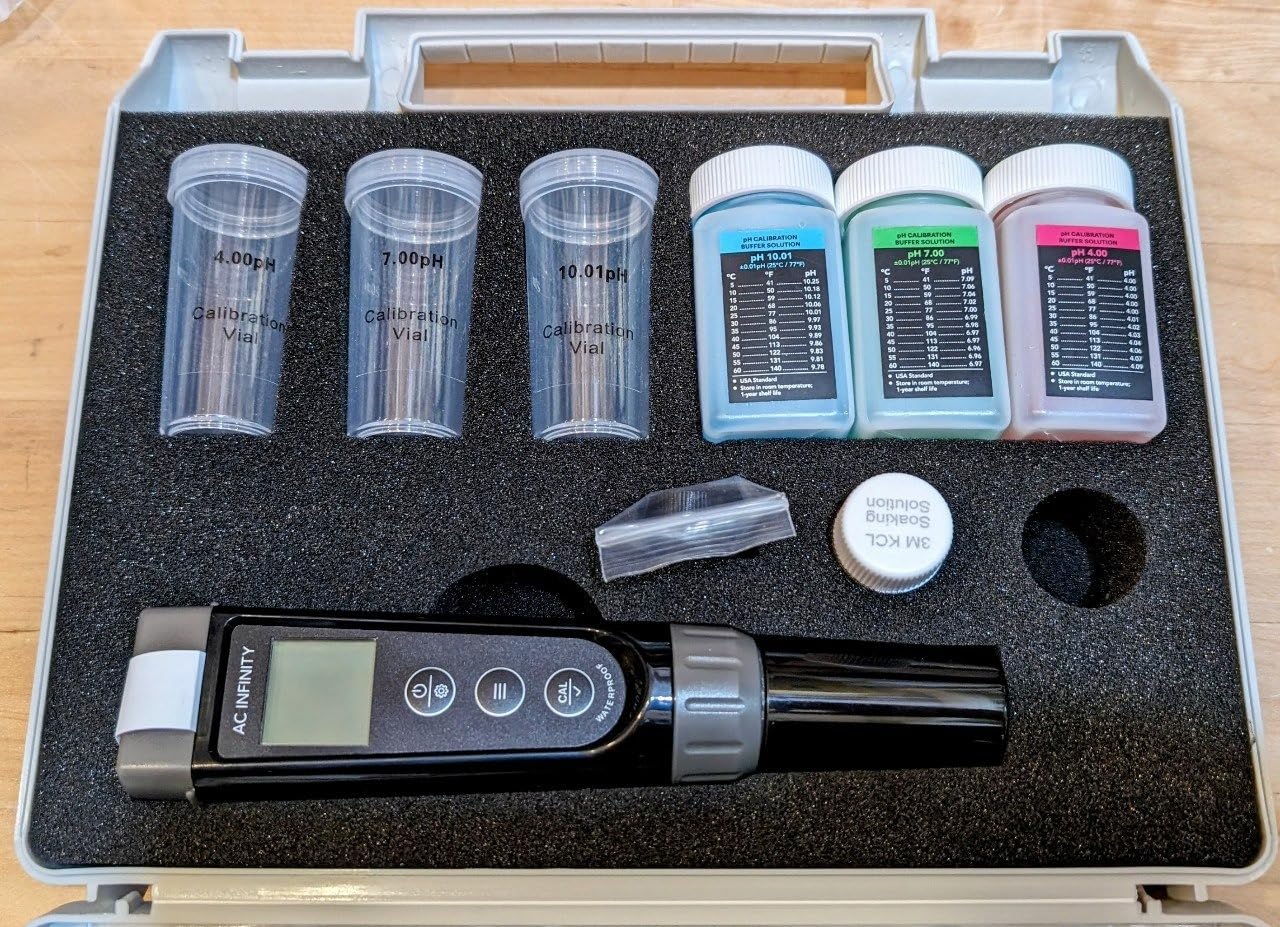 AC Infinity pH Meter PRO Kit, High Precision Digital pH Pen with +/-0.01 pH Accuracy and Interchangeable Probe, Nutrient Test pH Meter for Water Hydroponics Plants, Gardening, Aquariums, Swimming Pools customer photo 2