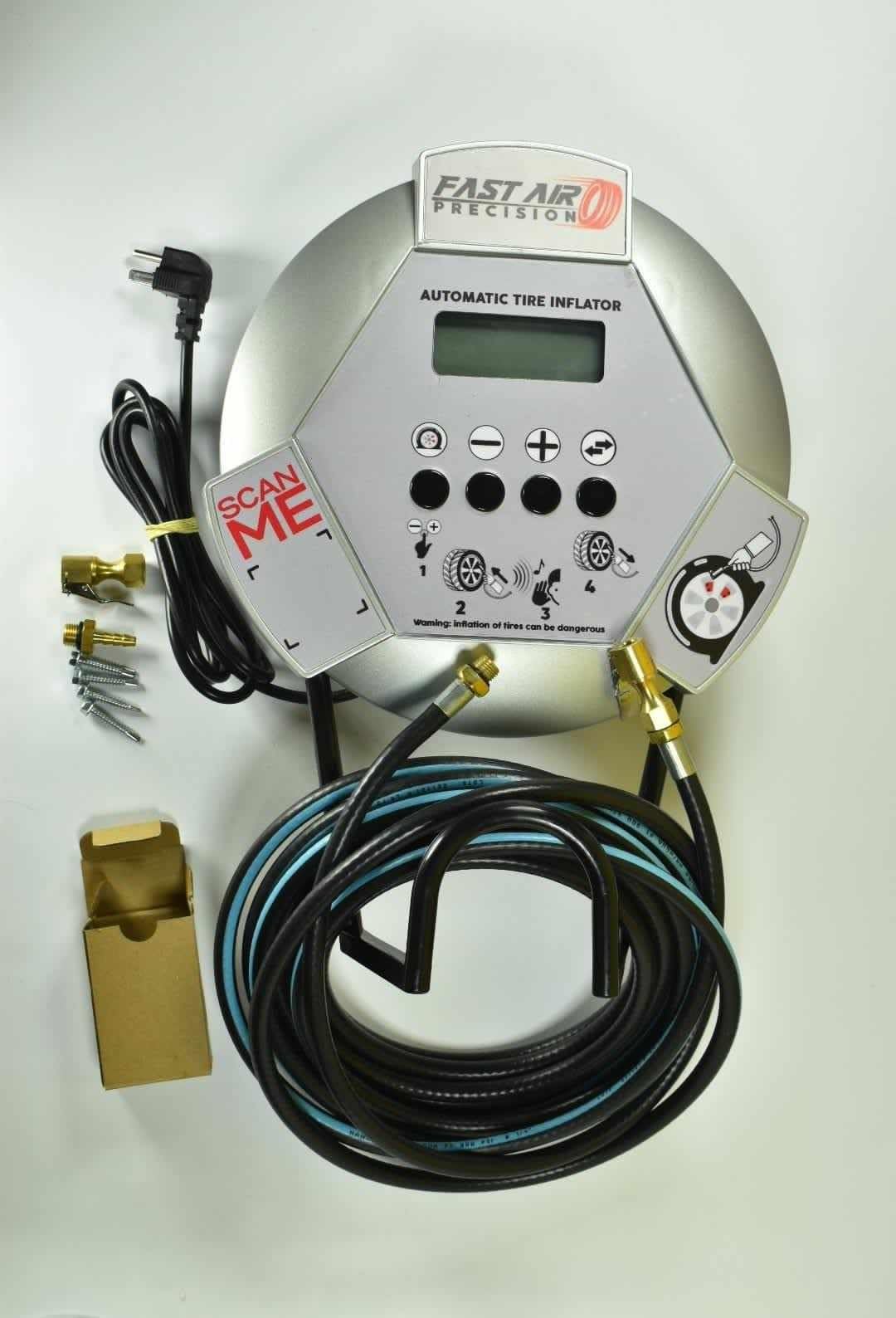 Fast Air Precision Automatic Tire Inflator Wall Mountable Pressure Gauge LCD Display for All Vehicle and Truck Tires Heavy Duty Use, for Dealerships, Garages, Tire Shops and More customer photo 2