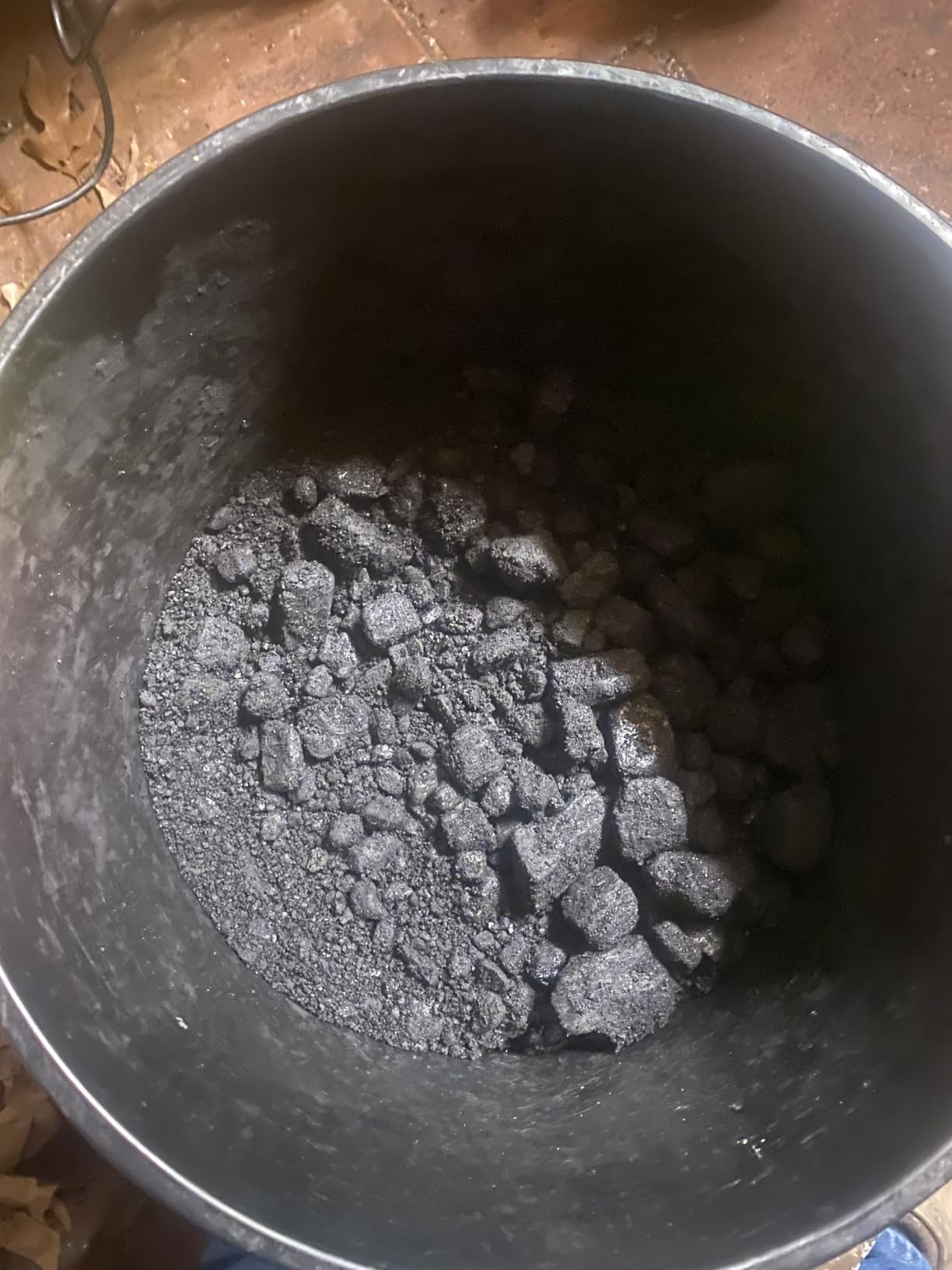 Blacksmith, Forge, Heating- Pennsylvania Smithing Coal- Nut Size- 5 Gallon Bucket customer photo 1