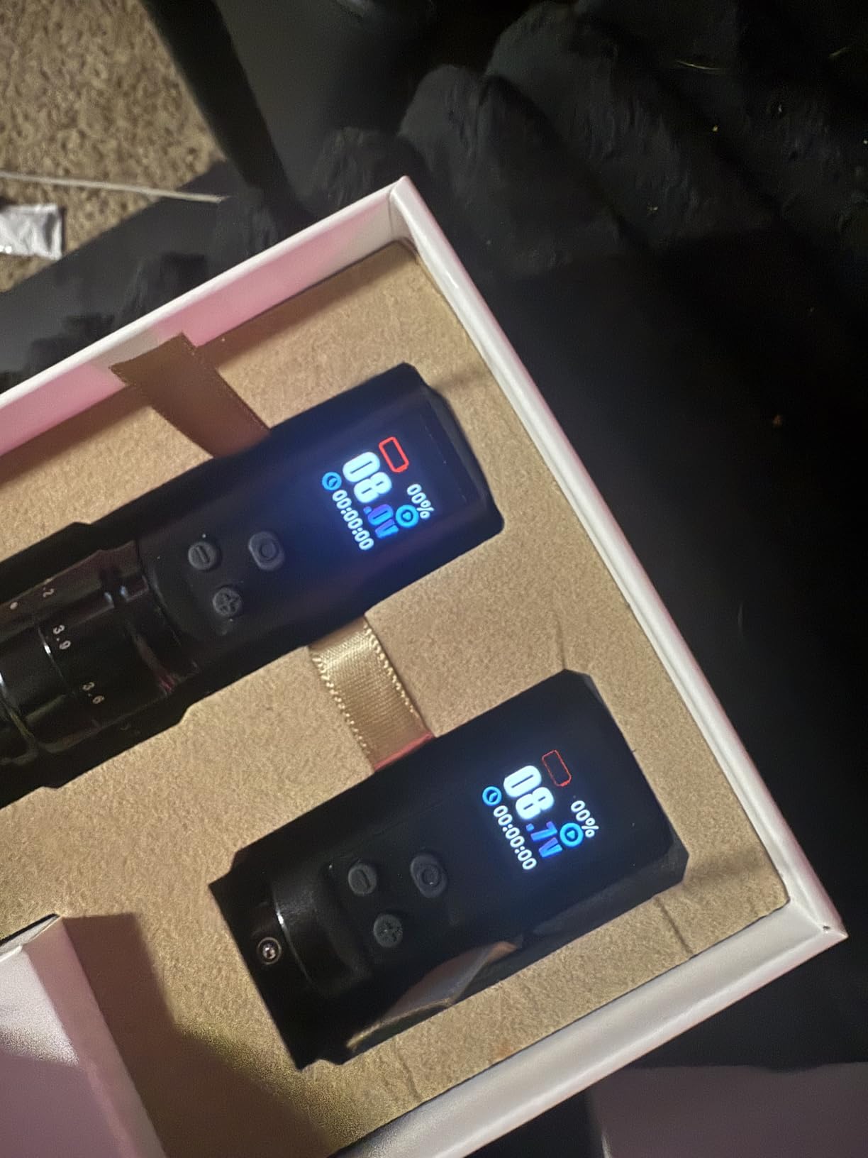 Mast Fold2 Pro Tattoo Gun, Wireless Rotary Tattoo Pen Machine, Real 7 Strokes Length, 2 Batteries 2,000mAh Power Supply Extra Battery, Mcore Tattoo Motor P-076 customer photo 1
