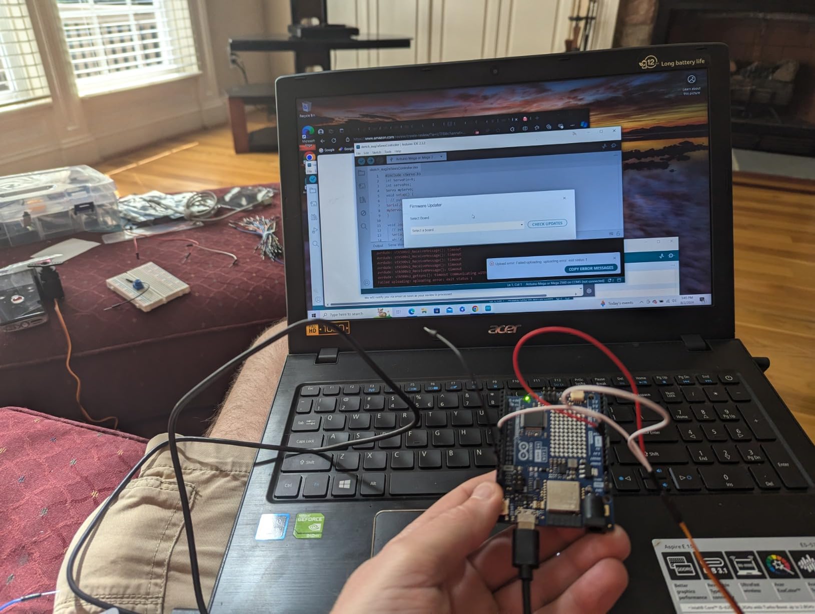 Elite Explorer Kit with Original Arduino Uno R4 WiFi, RoHS Compliant, Bluetooth IoT ESP32 IIC LCD1602 OLED, Super Starter Kit, Online Tutorials & Video Courses for Beginners & Engineers customer photo 2