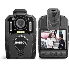 BOBLOV KJ25 1080P Body Camera, 10-13H Battery Night Vision Body Cam, 3000mAh Battery, Built-in Light for Hiking, Delivery, Law Enforcement and Pet Walking customer photo 1
