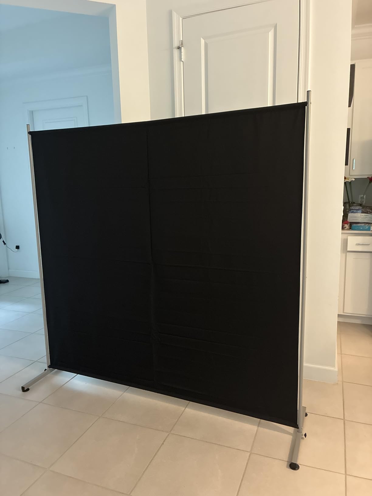 Rantila Indoor Room Divider, Portable Office Divider, Room Divider Wall Screen 2 Large Panel, Folding Partition Privacy Screen Walls Dividers for Room Separator 142