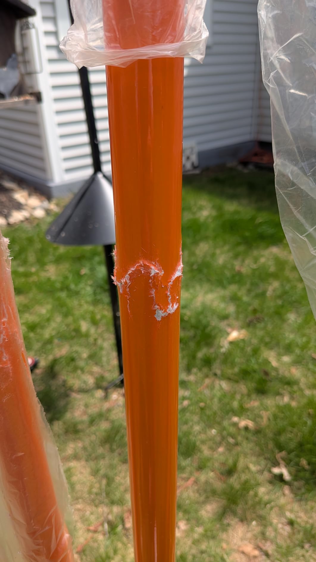 VNIMTI Post Hole Digger Tool, Heavy Duty Post Hole Digger with Fiberglass Handle, 58 Inches customer photo 1