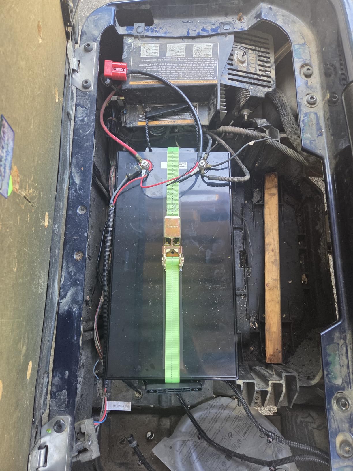 48V Lithium Golf Cart Battery Conversion Kit, with Touch Monitor and Charger, 200A BMS (1000A Peak Current, 10.24kW Output), 4000+ Cycles 48V Lifepo4 Battery Perfect for Golf Carts, Trolling Motor (100AH) customer photo 1