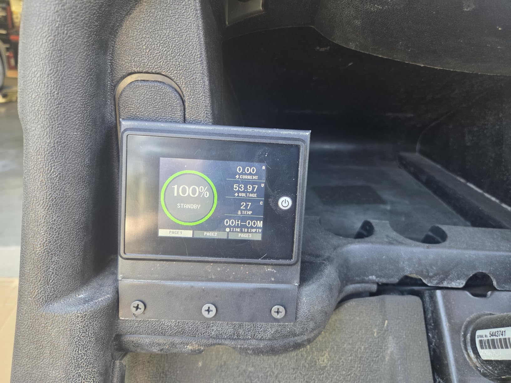 48V Lithium Golf Cart Battery Conversion Kit, with Touch Monitor and Charger, 200A BMS (1000A Peak Current, 10.24kW Output), 4000+ Cycles 48V Lifepo4 Battery Perfect for Golf Carts, Trolling Motor (100AH) customer photo 2