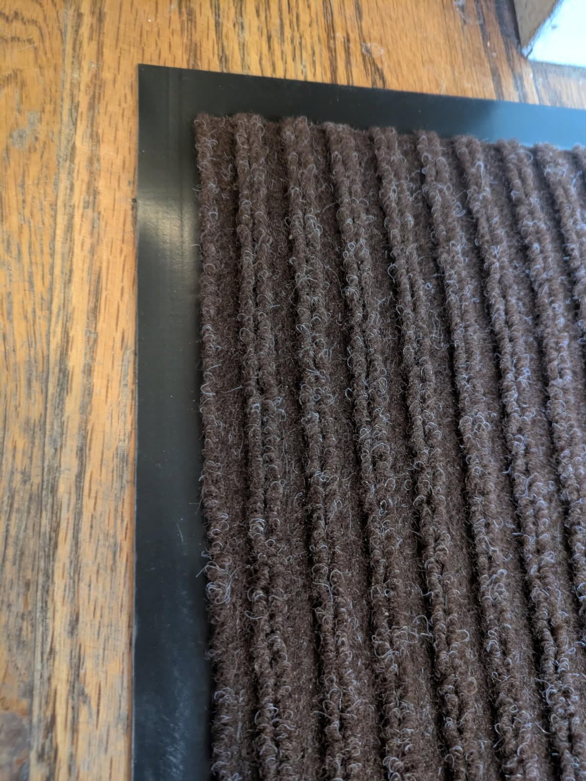 Extra Large Commercial Floor Mat, 3 x 5 Feet Heavy Duty Commercial Door Mat, Waterproof, Low-Profile, Easy to Clean, Rubber Backing Entry Mudroom Rug (Charcoal Grey) customer photo 1