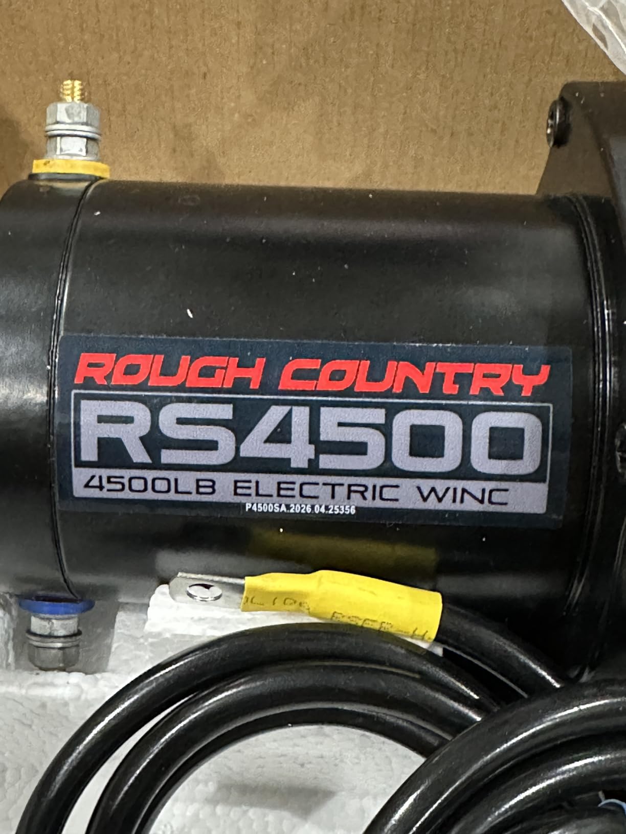 Rough Country 4,500 LB UTV/ATV Winch - ProSeries 1.4HP Electric Winch with 50 Ft Synthetic Rope, Remote, Waterproof 12V Off-Road Recovery System customer photo 2