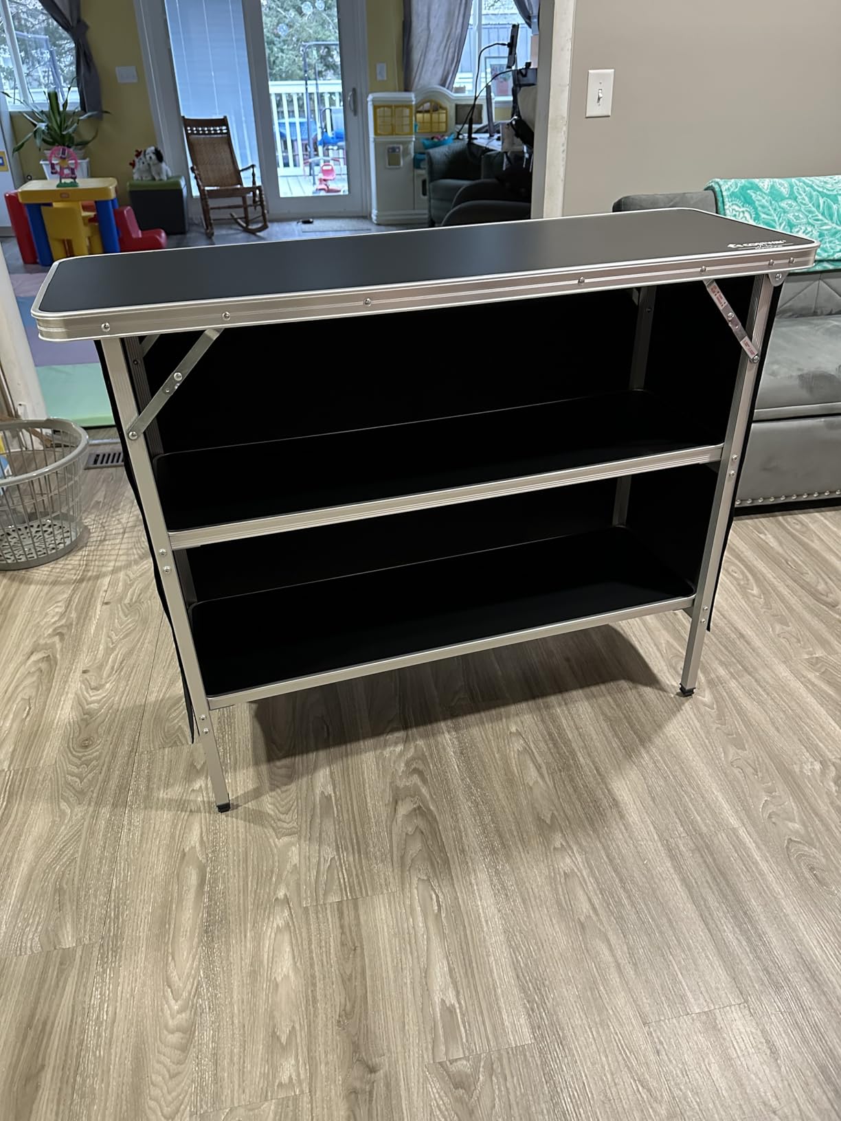 COSTWAY Portable Bar Table for Events, 43.5