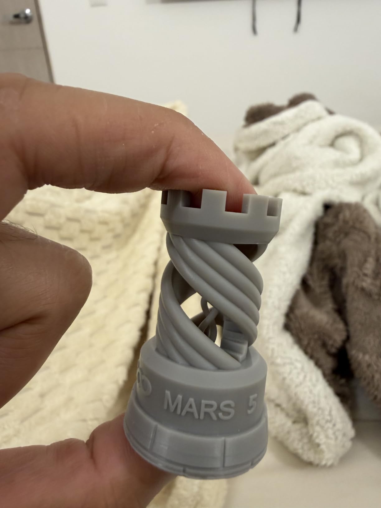 ELEGOO Mars 5 Resin 3D Printer | 4K Mono LCD, Automatic Leveling, Desktop 3D Printer with Printing Size of 5.65 x 3.53 x 5.91 inches customer photo 1