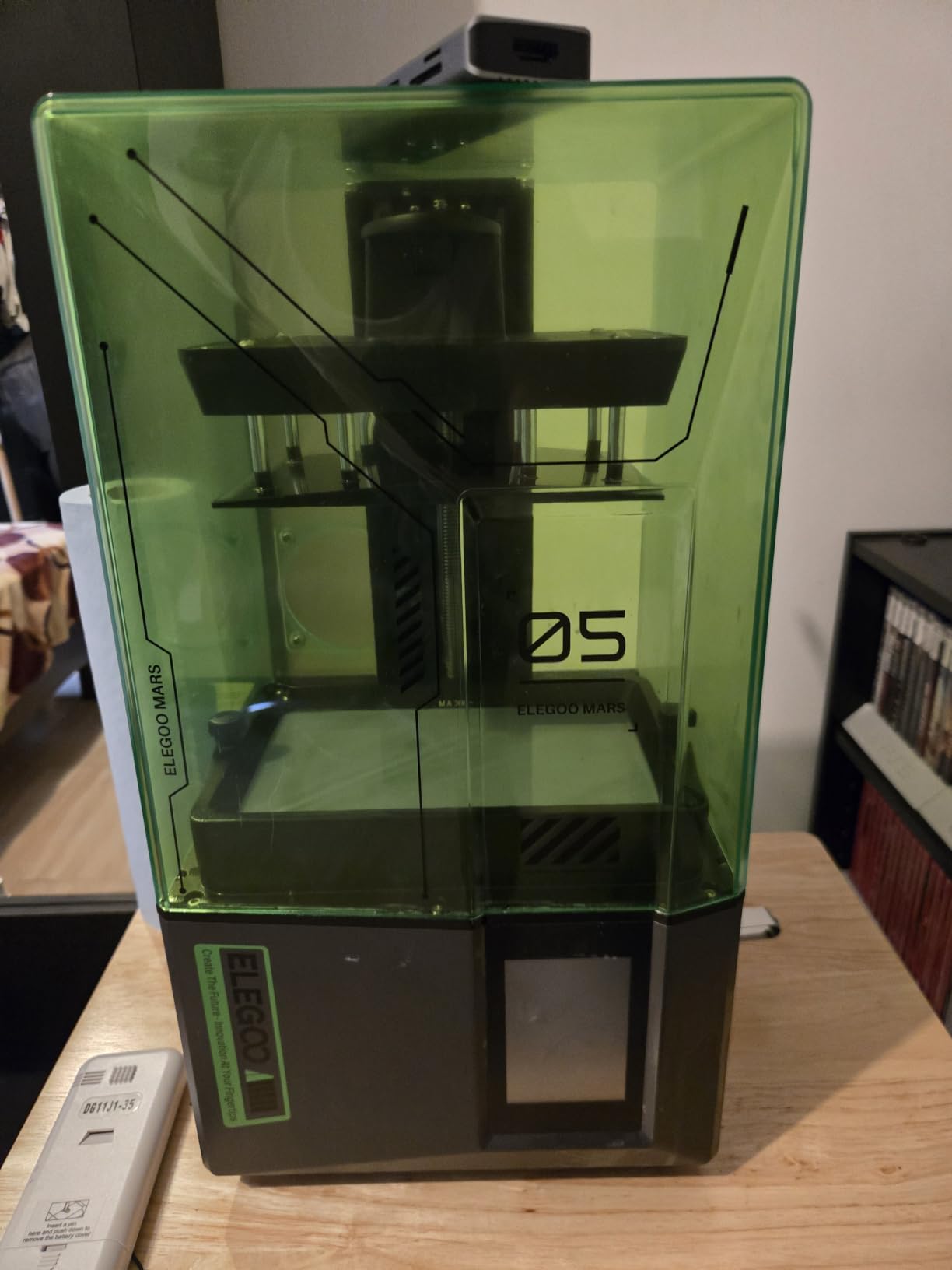 ELEGOO Mars 5 Resin 3D Printer | 4K Mono LCD, Automatic Leveling, Desktop 3D Printer with Printing Size of 5.65 x 3.53 x 5.91 inches customer photo 2