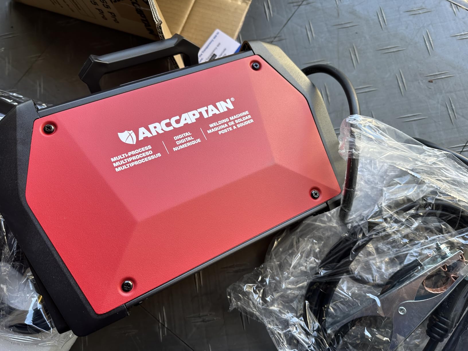ARCCAPTAIN 205A Stick Welder, ARC/Lift TIG Welding Machine, 120V/240V customer photo 2