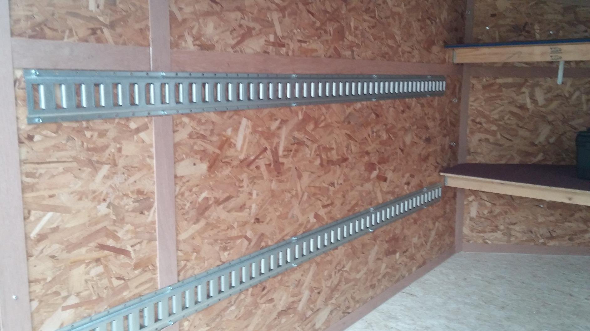 US Cargo Control E Track, Made in USA, 12 Gauge Steel 8 FT Galvanized E-Track Rails (4 Pack), Horizontal ETrack Rails for Trailers, Garages, Cargo Vans - 6,000 LBS Break Strength Per Slot customer photo 2