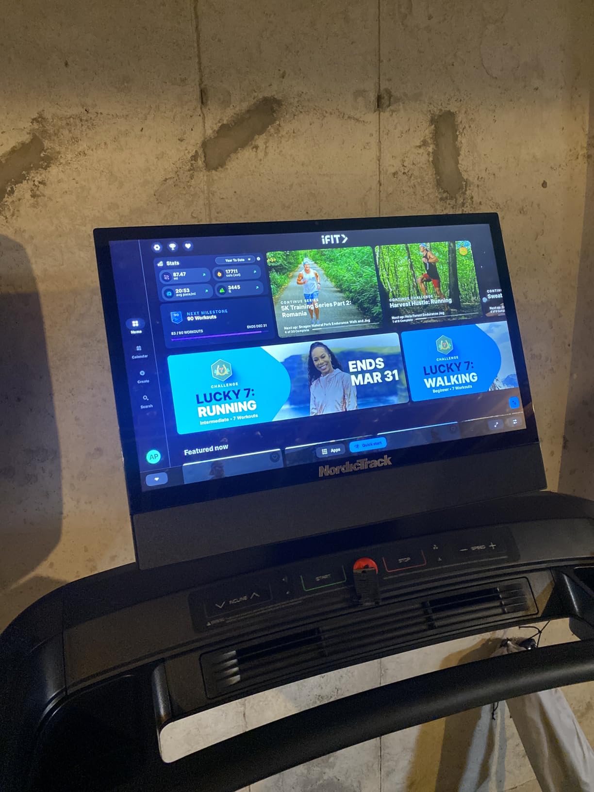 NordicTrack Commercial Series: Premium Foldable Treadmills, Incline & Decline, iFIT Membership Required to Access iFIT Content & Features customer photo 1