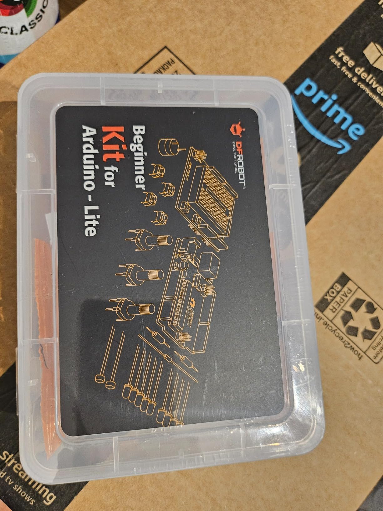 DFRobot Basic Electronics Starter Kit for Beginners - with UNO R3 Board, Compatible with Arduino IDE, 83 Labeled Components & 12 Step-by-Step Tutorials - Frustration-Free for College STEM customer photo 1