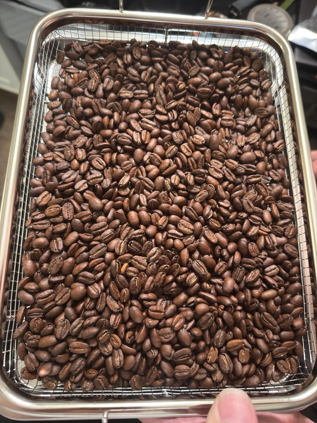 1Pound Electric Coffee Roaster for Home Use, Automatic Roasting And Easy Operation, With A Smoke Filter(Suitable for light roasting), 2 Chimney Tube, And Chaff Collector. customer photo 2
