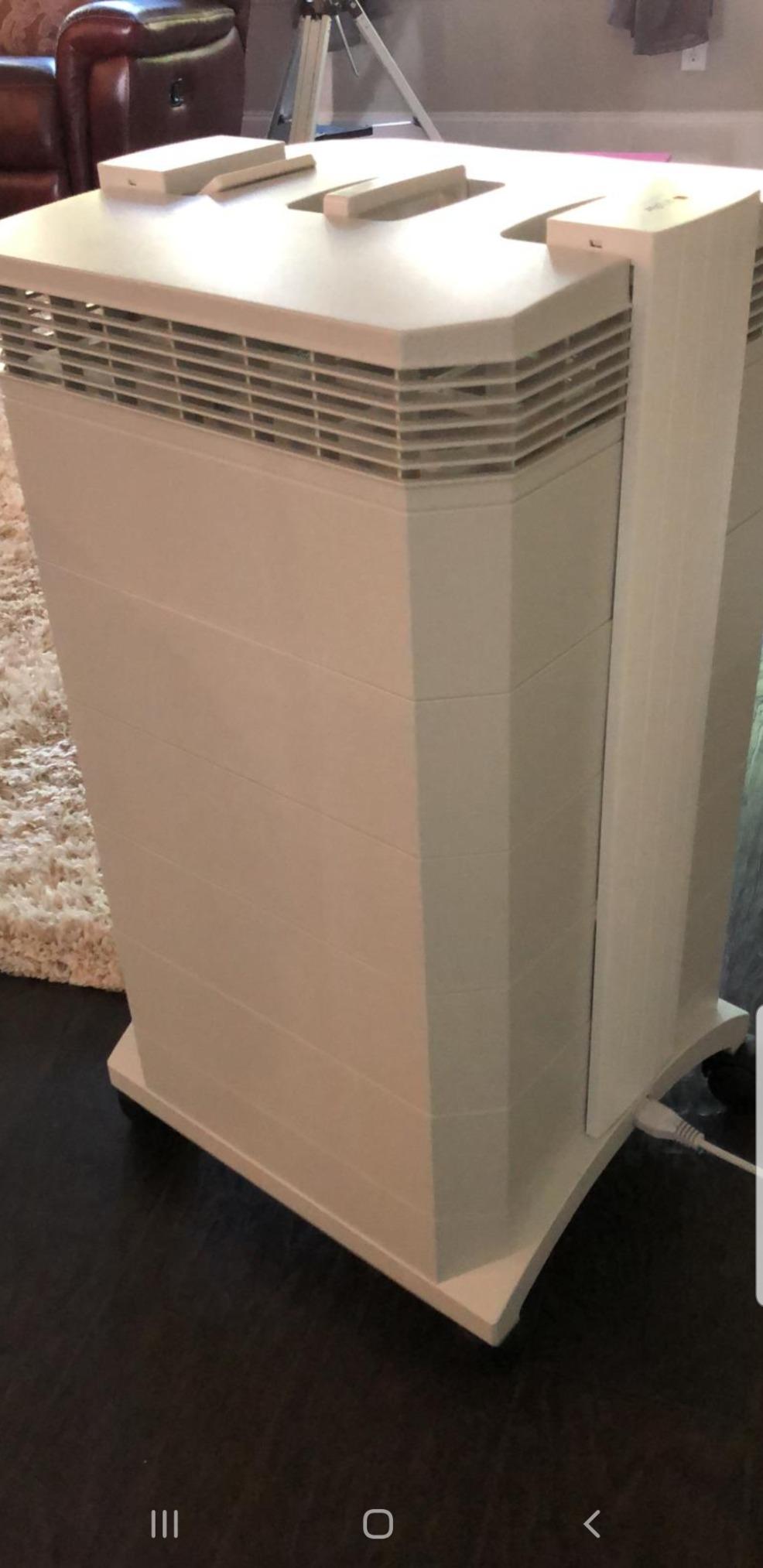 IQAir HealthPro Plus XE Air Purifier - Smart HyperHEPA Filtration for Large Rooms up to 1125 sq ft - Smoke, Viruses, Allergens, Asthma, Mold, Dust, Pets, Swiss Made, WiFi Enabled customer photo 2